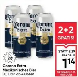 Maximarkt Corona extra mexikanisches bier Angebot