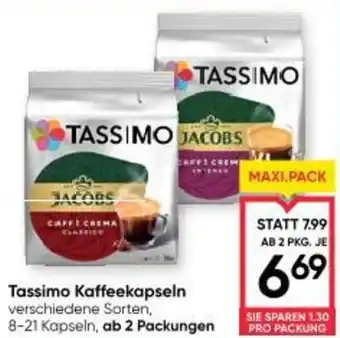 Maximarkt Jacobs Tassimo Kaffeekapseln Angebot