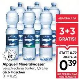 Maximarkt Alpquell Mineralwasser Angebot