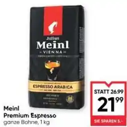 Maximarkt Meinl Kaffee Premium Espresso Angebot