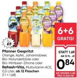 Maximarkt Pfanner Fruchtsäfte Gespritzt Angebot