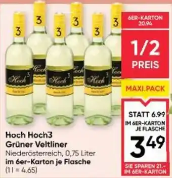 Maximarkt Hoch Hoch3 Grüner Veltliner Angebot