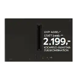 XXXLutz Kochfeld-Dunstabzugskombination V68YYX4B0 0214003309 XXXLutz Angebot