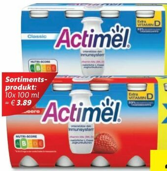 Lidl Actimel Drink Angebot