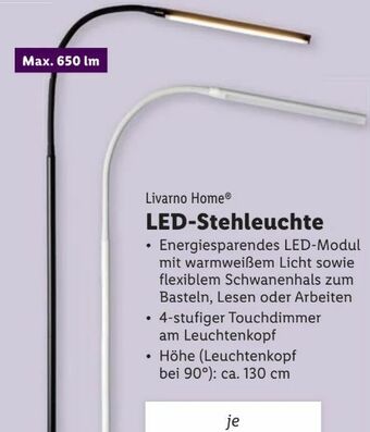 Lidl LED-Stehleuchte Angebot