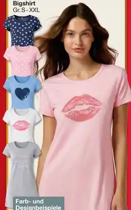 Woolworth Damen Bigshirt Angebot