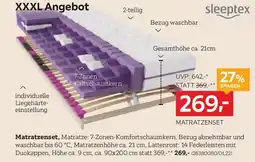 XXXLutz Matratzenset Angebot