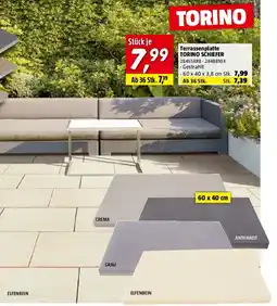 Bauhaus Terrassenplatte torino schiefer Angebot