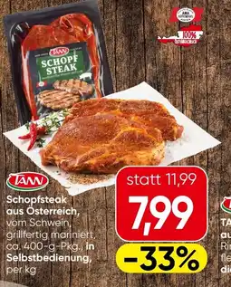 Spar Schopfsteak aus osterreich Angebot