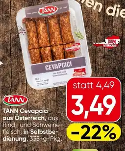 Spar Tann cevapcici aus österreich Angebot
