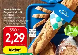 Spar Spar premium baguette klassik oder korn aus österreich Angebot