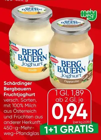 Schärdinger bergbauern fruchtjoghurt