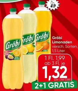 Spar Gröbi limonaden Angebot