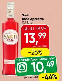 Spar Sarti Rosa Aperitivo Angebot