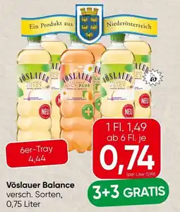 Spar Vöslauer Balance Angebot