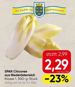 Spar Spar chicoree aus niederösterreich Angebot