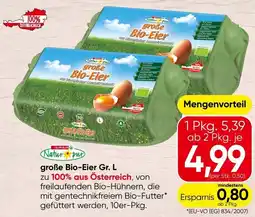 Spar Große bio-eier gr. l Angebot