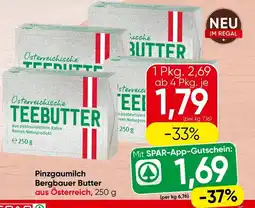 Spar Pinzgaumilch Bergbauer Butter Angebot