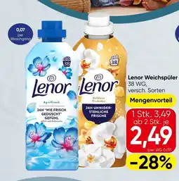 Spar Lenor Weichspüler Angebot