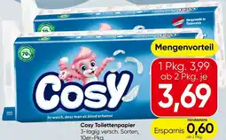 Spar Cosy toilettenpapier Angebot