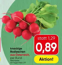 Spar Knackige radieschen Angebot