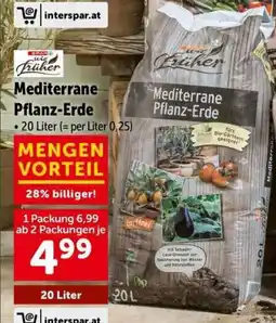 Interspar Mediterrane pflanz- erde Angebot