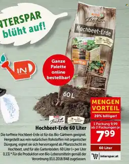 Interspar Hochbeet-Erde Angebot