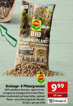 Interspar Drainage- & pflanzgranulat Angebot