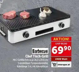 Interspar Chef tisch-grill Angebot