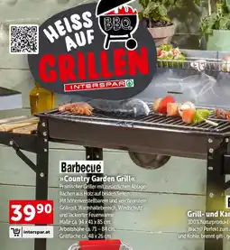 Interspar Country garden grill Angebot