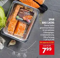 Interspar SPAR BBQ LACHS Angebot
