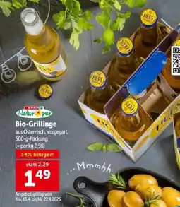 Interspar Natur pur bio-grillinged Angebot