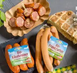 Interspar Bio-Frankfurter, Bio-Käsekrainer oder Bio-Knacker Angebot