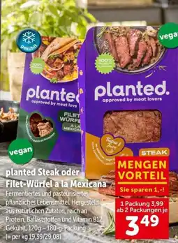 Interspar Planted steak oder filet-würfel a la mexicana Angebot