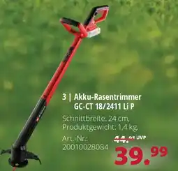 Dehner akku-rasentrimmer gc-ct 18/2411 li p Angebot