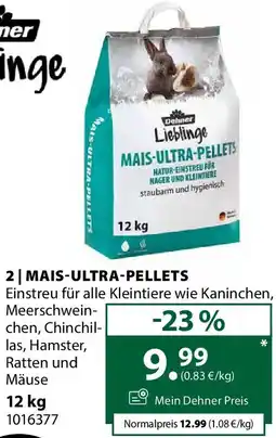 Dehner Mais-Ultra-Pellets Angebot