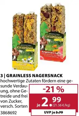 Dehner Grainless nagersnack Angebot