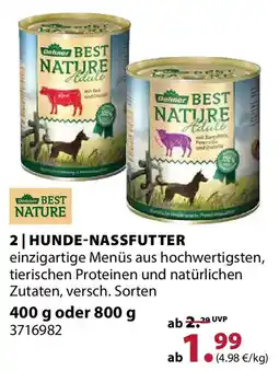 Dehner Hunde-nassfutter Angebot