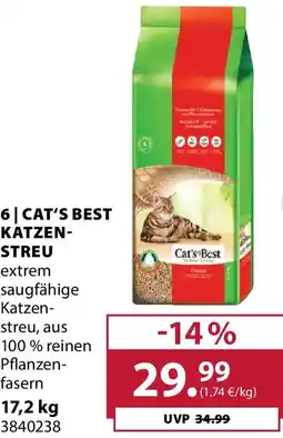 Dehner Cat's best katzenstreu Angebot