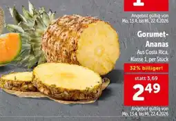 Interspar Gorumet- ananas Angebot