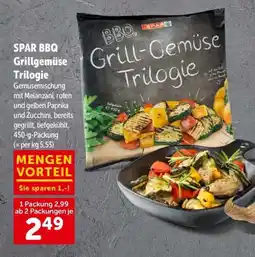 Interspar Spar bbq grillgemüse trilogie Angebot