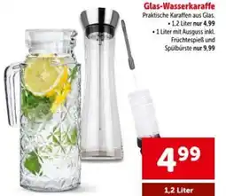 Interspar Glas-wasserkaraffe Angebot