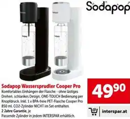 Interspar Sodapop wassersprudler cooper pro Angebot