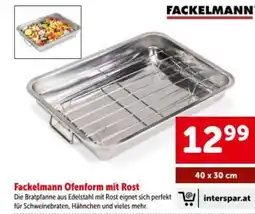 Interspar Fackelmann ofenform mit rost Angebot