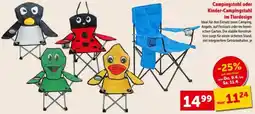 Interspar Campingstuhl oder kinder-campingstuhl im tierdesign Angebot