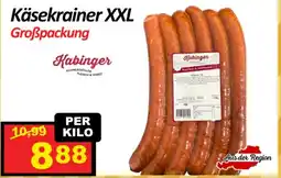 Wurstico Käsekrainer xxl großpackung Angebot