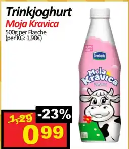 Wurstico Trinkjoghurt moja kravica Angebot