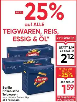 Maximarkt Barilla Italienische Teigwaren Angebot