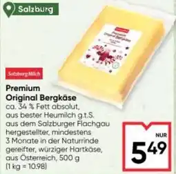 Maximarkt Premium original bergkäse Angebot