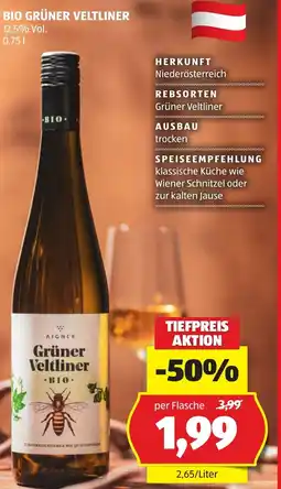 Hofer Bio grüner veltliner Angebot